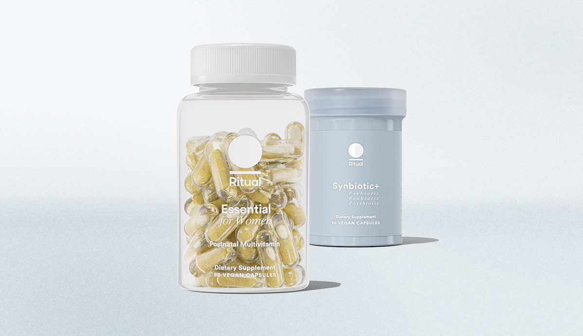 Postnatal Multivitamin & Synbiotic+ Bottles